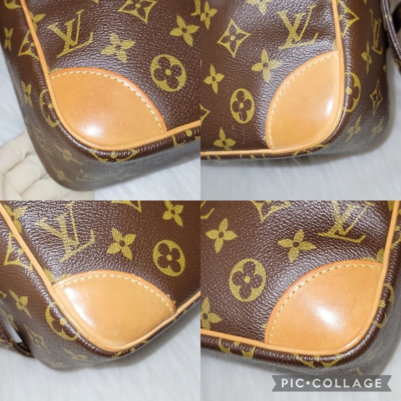 😍🔥Rare 🔥😍 💯%Authentic Louis Vuitton Danube MM Crossbody Bag Monogram Canvas - Picture 15 of 16